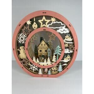 Anthropologie Monogram Wonderland Light-Up Letter “O” Handpainted Open Box